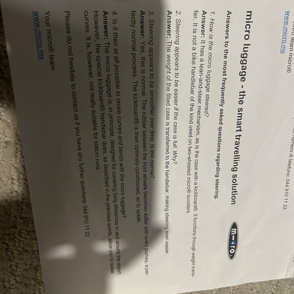 Micro scooter luggage - Picture 8 of 8